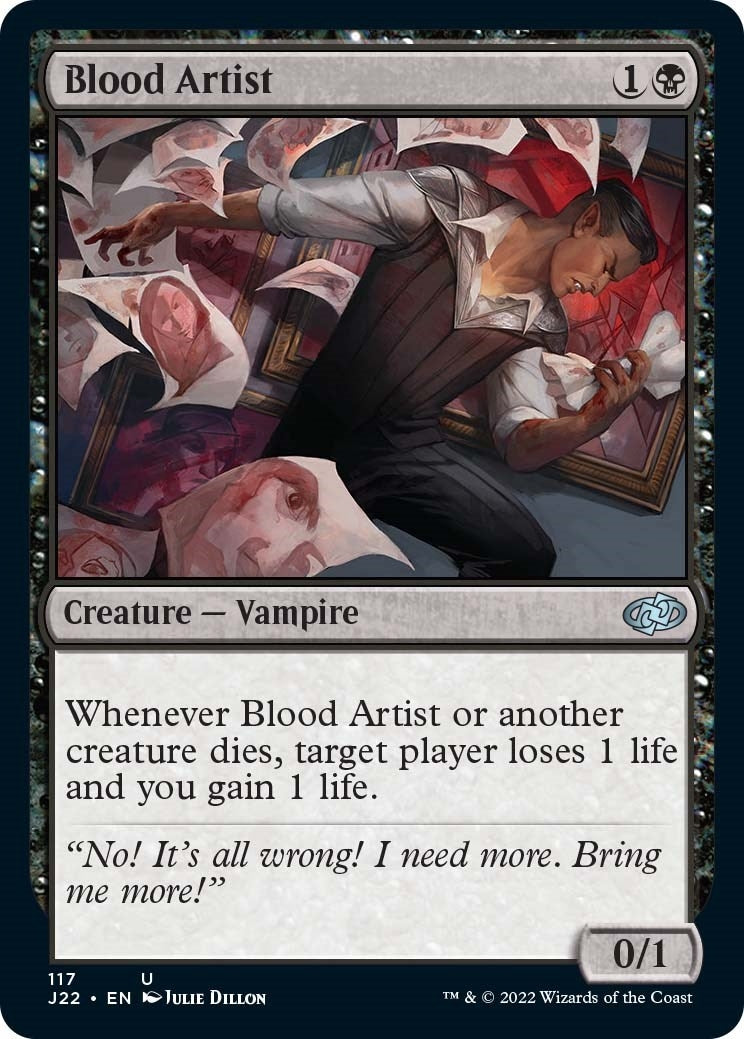 Image for Blood Artist (117) [Jumpstart 2022] - Magic: The Gathering