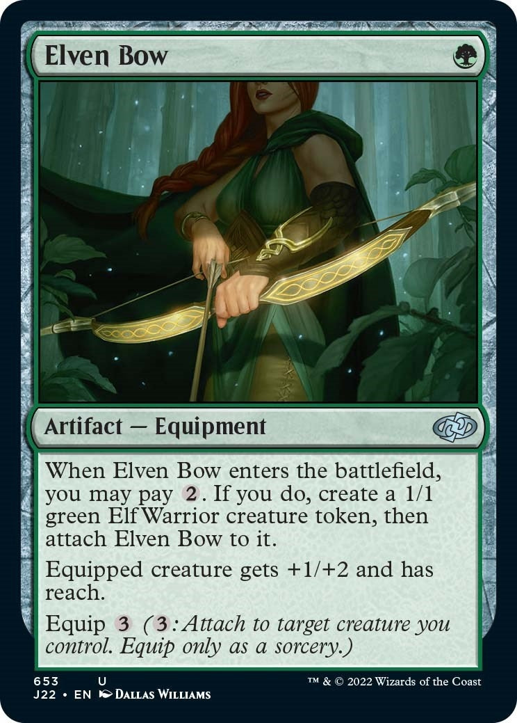 Image for Elven Bow (653) [Jumpstart 2022] - Magic: The Gathering