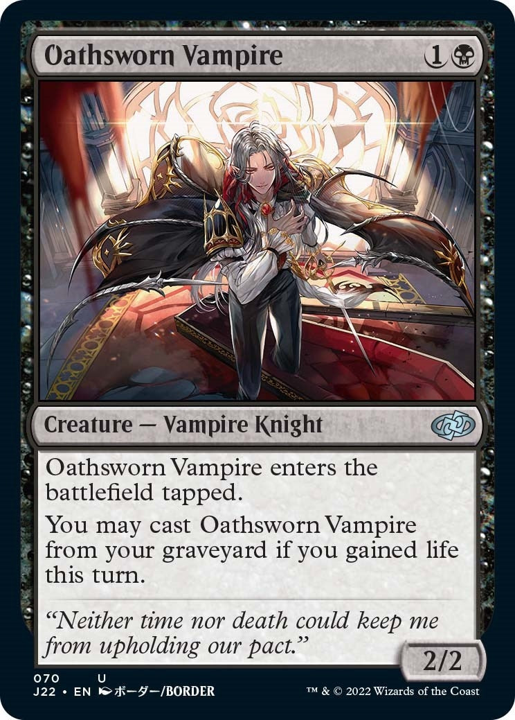 Image for Oathsworn Vampire (70) [Jumpstart 2022] - Magic: The Gathering