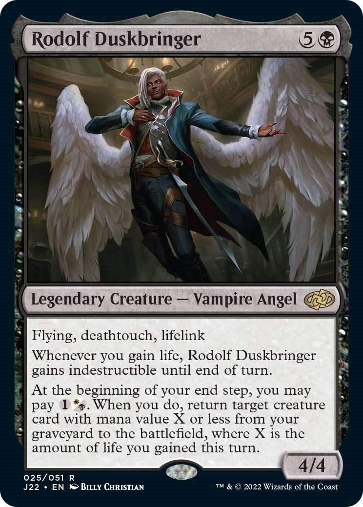 Image for Rodolf Duskbringer (25) [Jumpstart 2022] - Magic: The Gathering