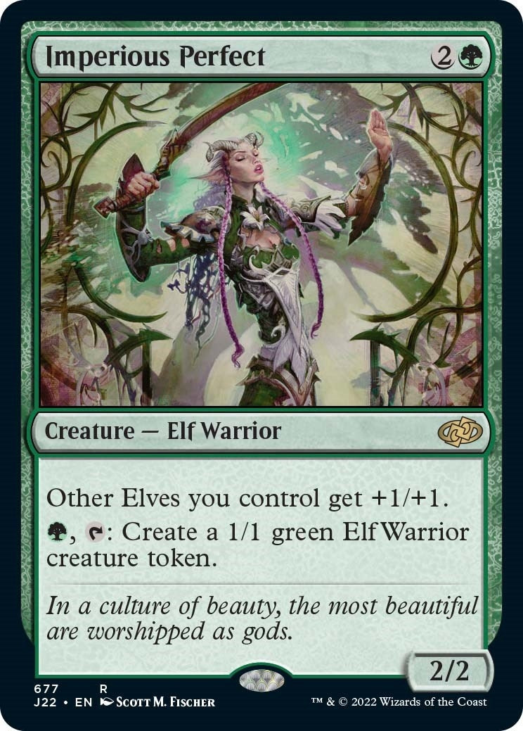 Image for Imperious Perfect (677) [Jumpstart 2022] - Magic: The Gathering