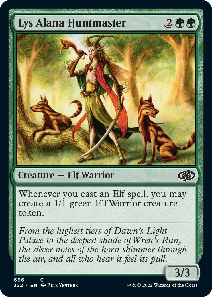 Image for Lys Alana Huntmaster (686) [Jumpstart 2022] - Magic: The Gathering
