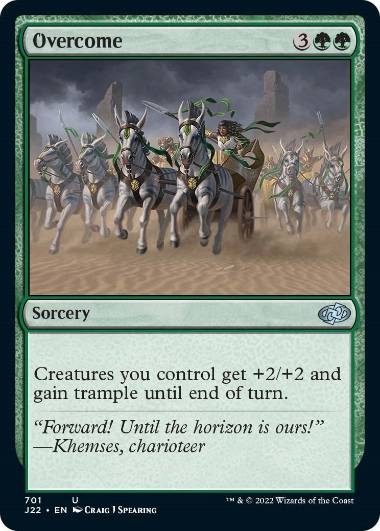 Image for Overcome (701) [Jumpstart 2022] - Magic: The Gathering