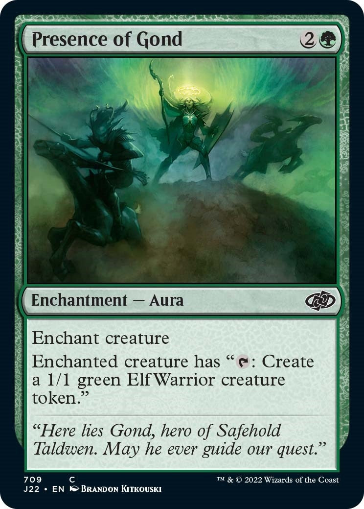 Image for Presence of Gond (709) [Jumpstart 2022] - Magic: The Gathering