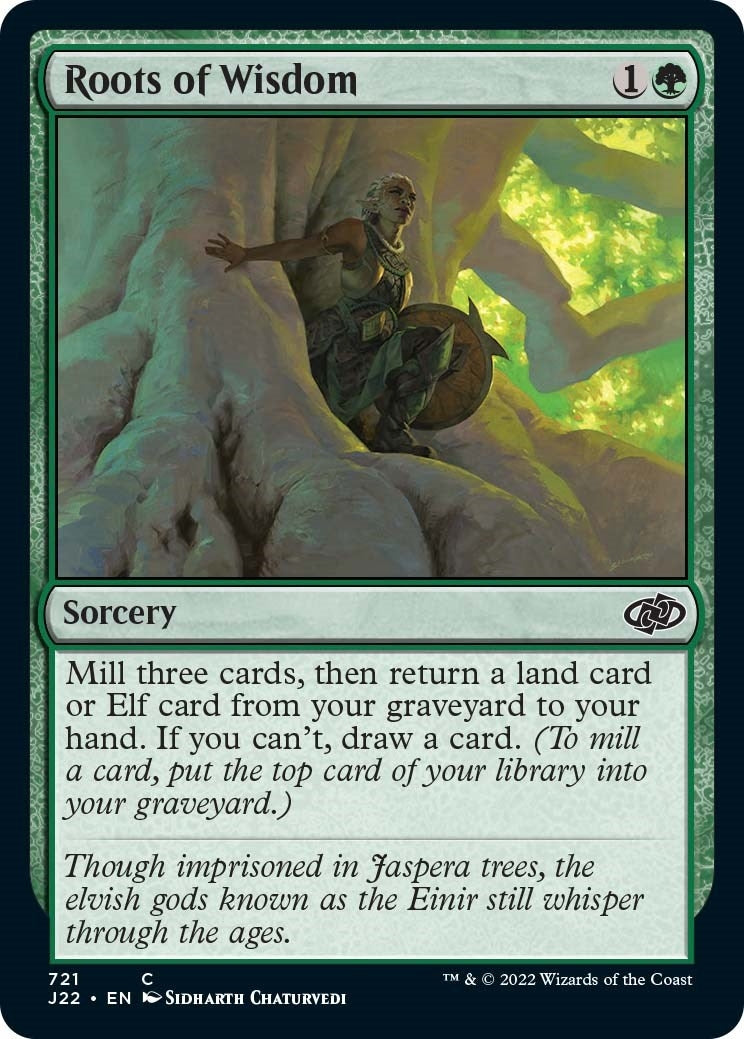 Image for Roots of Wisdom (721) [Jumpstart 2022] - Magic: The Gathering