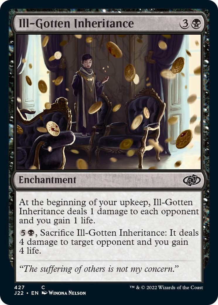 Image for Ill-Gotten Inheritance (427) [Jumpstart 2022] - Magic: The Gathering