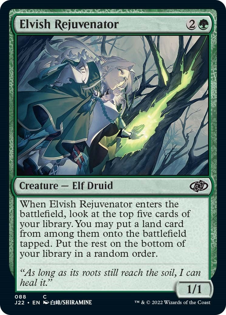 Image for Elvish Rejuvenator (88) [Jumpstart 2022] - Magic: The Gathering