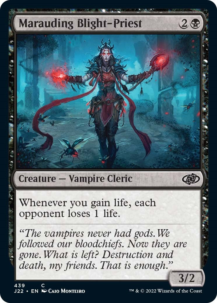 Image for Marauding Blight-Priest (439) [Jumpstart 2022] - Magic: The Gathering