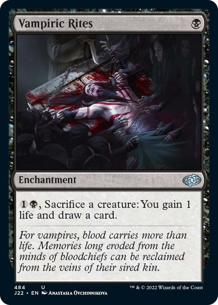 Image for Vampiric Rites (484) [Jumpstart 2022] - Magic: The Gathering