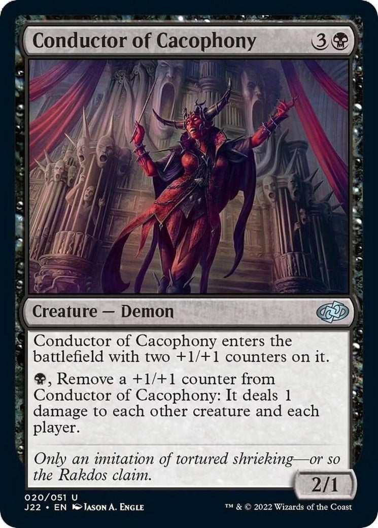 Image for Conductor of Cacophony (20) [Jumpstart 2022] - Magic: The Gathering