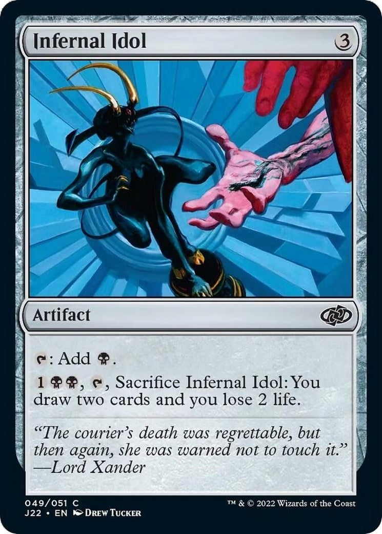 Image for Infernal Idol (49) [Jumpstart 2022] - Magic: The Gathering