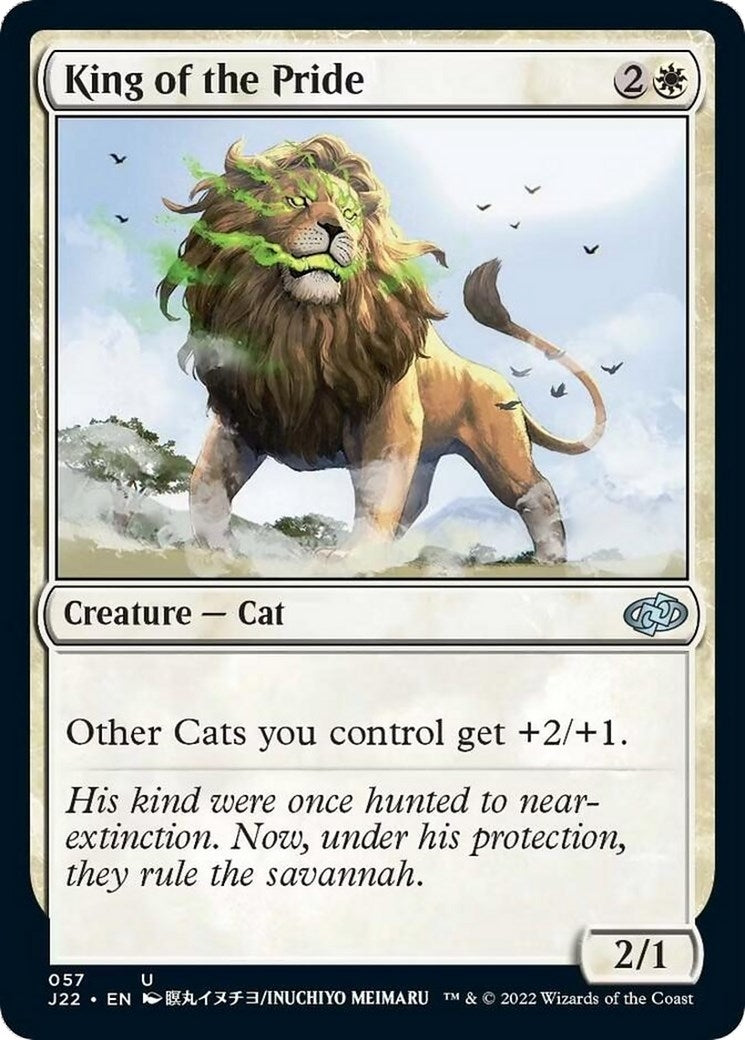 Image for King of the Pride (57) [Jumpstart 2022] - Magic: The Gathering