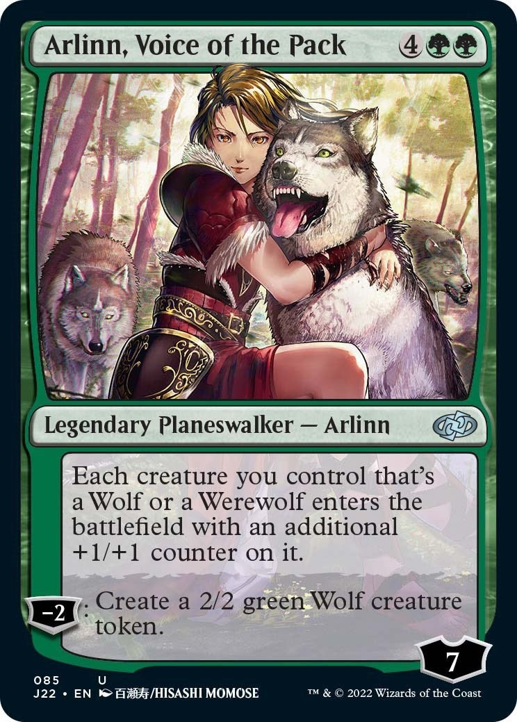 Image for Arlinn, Voice of the Pack (85) [Jumpstart 2022] - Magic: The Gathering