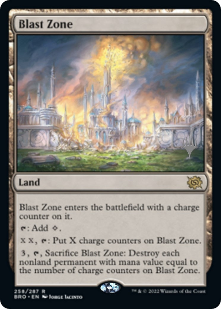 Image for Blast Zone (BRO) (258) [The Brothers' War] - Magic: The Gathering