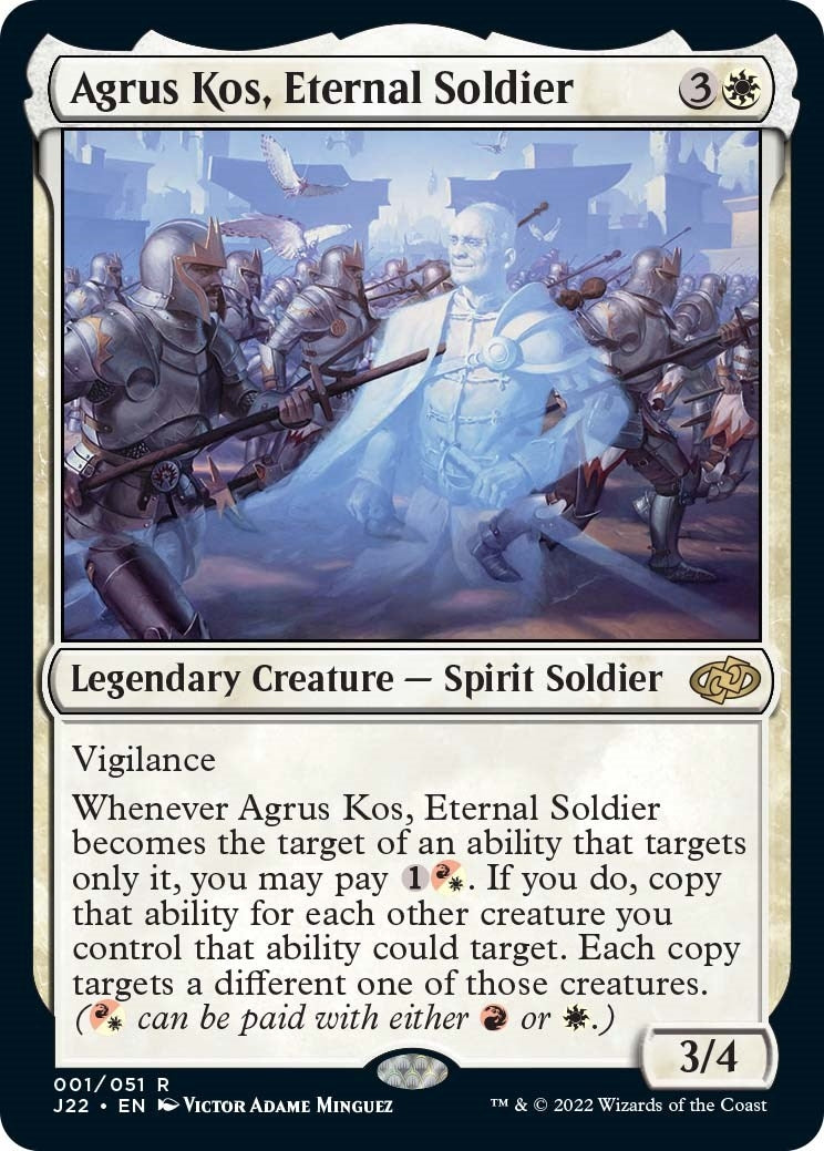 Image for Agrus Kos, Eternal Soldier (1) [Jumpstart 2022] - Magic: The Gathering