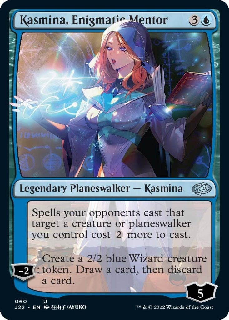 Image for Kasmina, Enigmatic Mentor (60) [Jumpstart 2022] - Magic: The Gathering