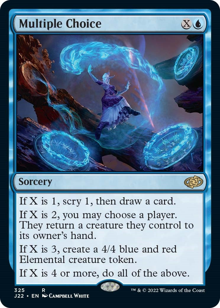 Image for Multiple Choice (325) [Jumpstart 2022] - Magic: The Gathering