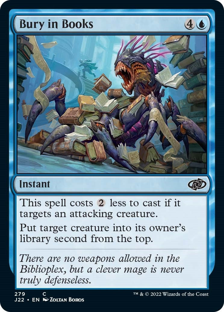 Image for Bury in Books (279) [Jumpstart 2022] - Magic: The Gathering