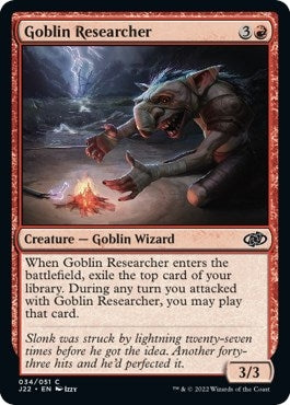 Image for Goblin Researcher (34) [Jumpstart 2022] - Magic: The Gathering