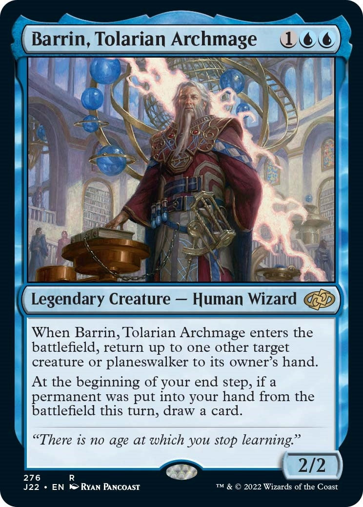 Image for Barrin, Tolarian Archmage (276) [Jumpstart 2022] - Magic: The Gathering