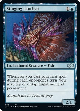 Image for Stinging Lionfish (352) [Jumpstart 2022] - Magic: The Gathering