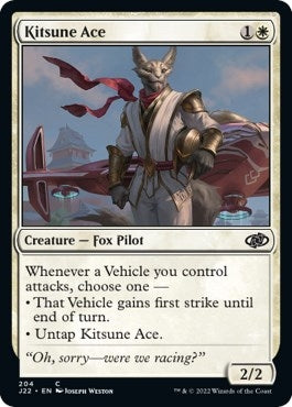 Image for Kitsune Ace (204) [Jumpstart 2022] - Magic: The Gathering