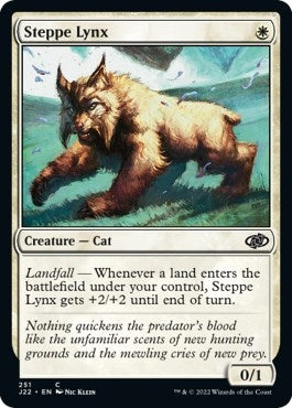 Image for Steppe Lynx (251) [Jumpstart 2022] - Magic: The Gathering