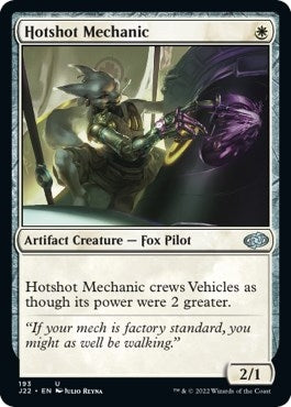 Image for Hotshot Mechanic (193) [Jumpstart 2022] - Magic: The Gathering