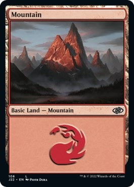 Image for Mountain (108) (108) [Jumpstart 2022] - Magic: The Gathering