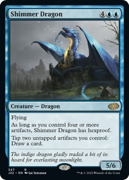 Image for Shimmer Dragon (347) [Jumpstart 2022] - Magic: The Gathering