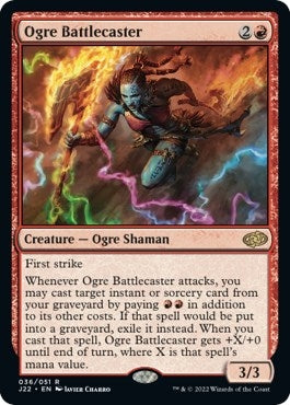 Image for Ogre Battlecaster (36) [Jumpstart 2022] - Magic: The Gathering