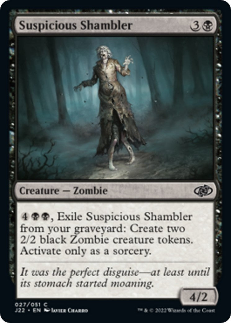 Image for Suspicious Shambler (27) [Jumpstart 2022] - Magic: The Gathering