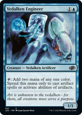 Image for Vedalken Engineer (367) [Jumpstart 2022] - Magic: The Gathering