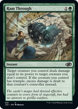 Image for Ram Through (91) [Jumpstart 2022] - Magic: The Gathering