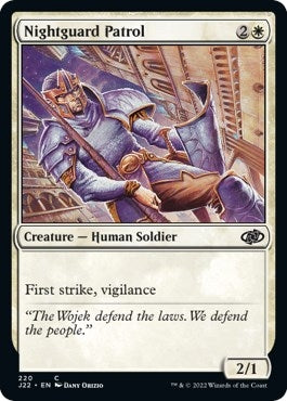 Image for Nightguard Patrol (220) [Jumpstart 2022] - Magic: The Gathering