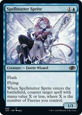 Image for Spellstutter Sprite (65) [Jumpstart 2022] - Magic: The Gathering