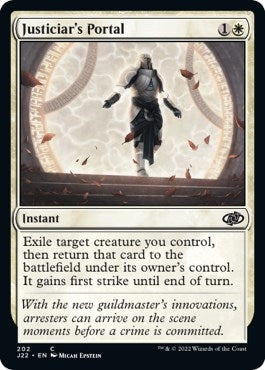 Image for Justiciar's Portal (202) [Jumpstart 2022] - Magic: The Gathering