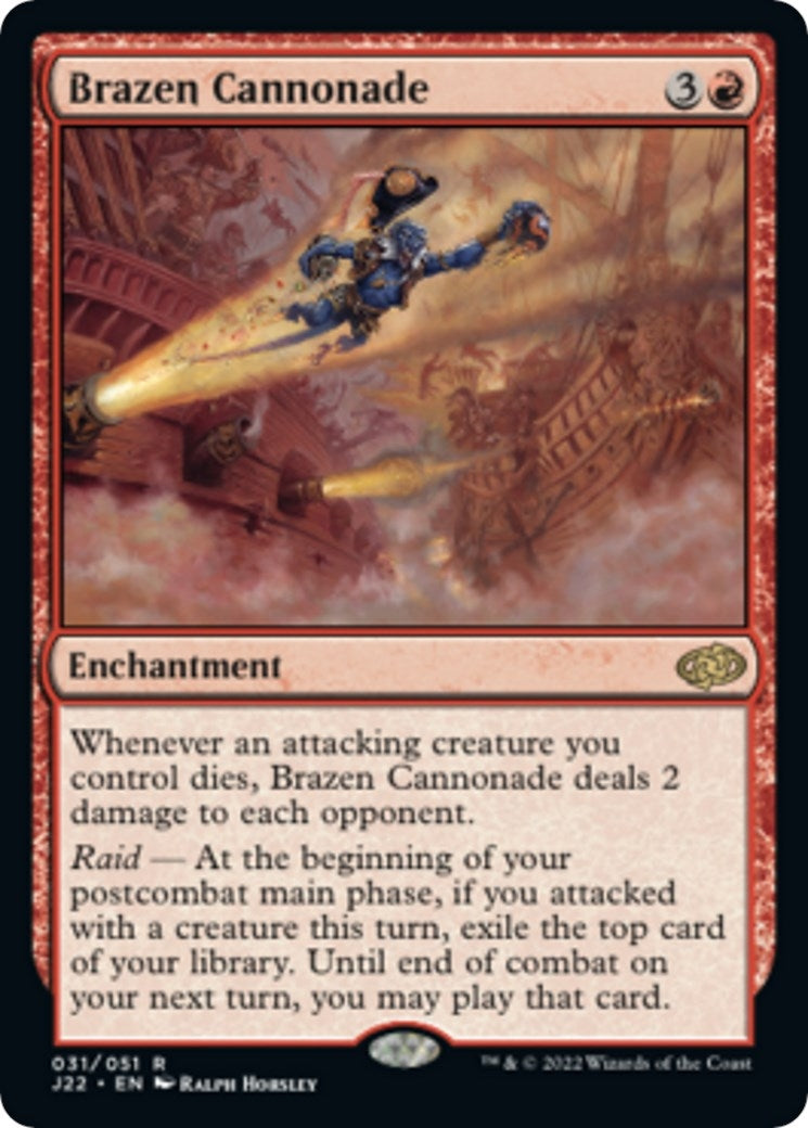 Image for Brazen Cannonade (31) [Jumpstart 2022] - Magic: The Gathering