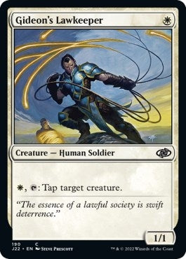 Image for Gideon's Lawkeeper (190) [Jumpstart 2022] - Magic: The Gathering