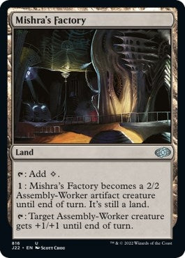 Image for Mishra's Factory (816) [Jumpstart 2022] - Magic: The Gathering