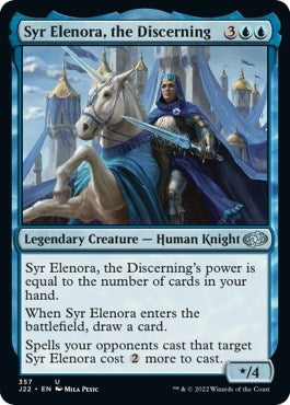 Image for Syr Elenora, the Discerning (357) [Jumpstart 2022] - Magic: The Gathering