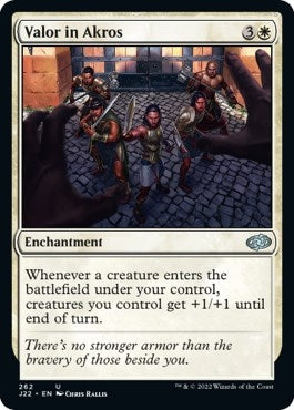 Image for Valor in Akros (262) [Jumpstart 2022] - Magic: The Gathering