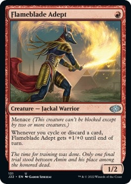 Image for Flameblade Adept (131) [Jumpstart 2022] - Magic: The Gathering