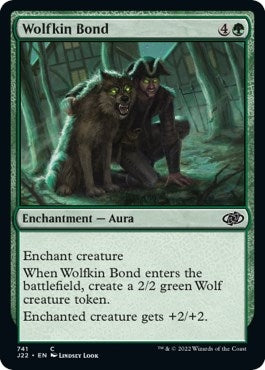 Image for Wolfkin Bond (741) [Jumpstart 2022] - Magic: The Gathering