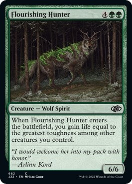 Image for Flourishing Hunter (662) [Jumpstart 2022] - Magic: The Gathering