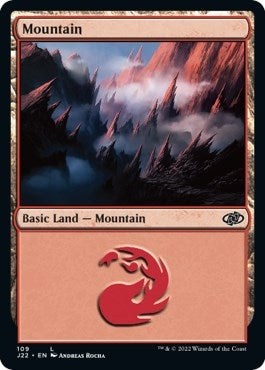 Image for Mountain (109) (109) [Jumpstart 2022] - Magic: The Gathering