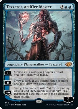 Image for Tezzeret, Artifice Master (360) [Jumpstart 2022] - Magic: The Gathering