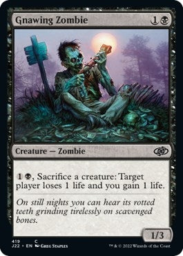 Image for Gnawing Zombie (419) [Jumpstart 2022] - Magic: The Gathering