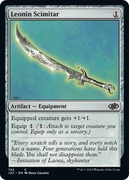 Image for Leonin Scimitar (782) [Jumpstart 2022] - Magic: The Gathering