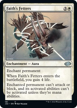 Image for Faith's Fetters (181) [Jumpstart 2022] - Magic: The Gathering